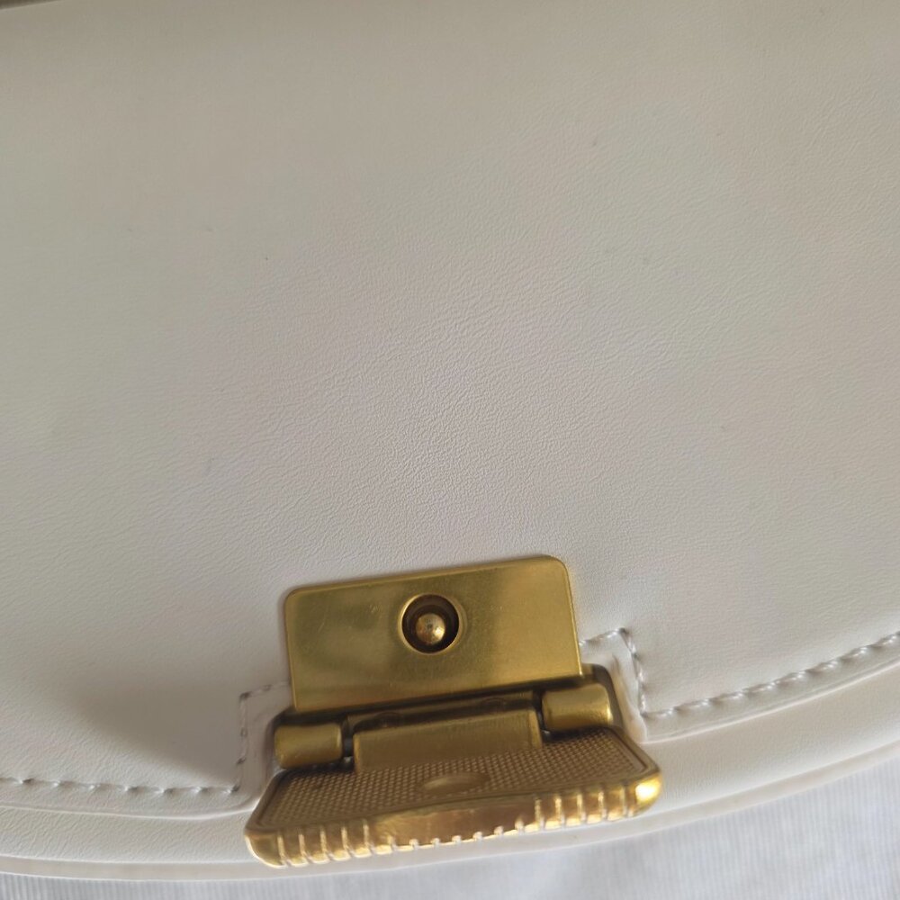 Rachel Zoe Small Cream Bag - Picture 3 of 5